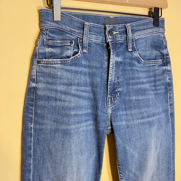 Mother Highwaisted  MidRise riser ankler - Picture 3 of 13